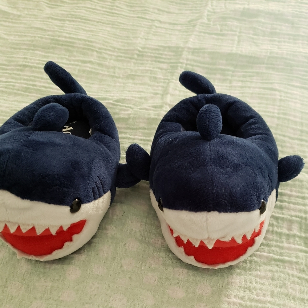 Shark slippers